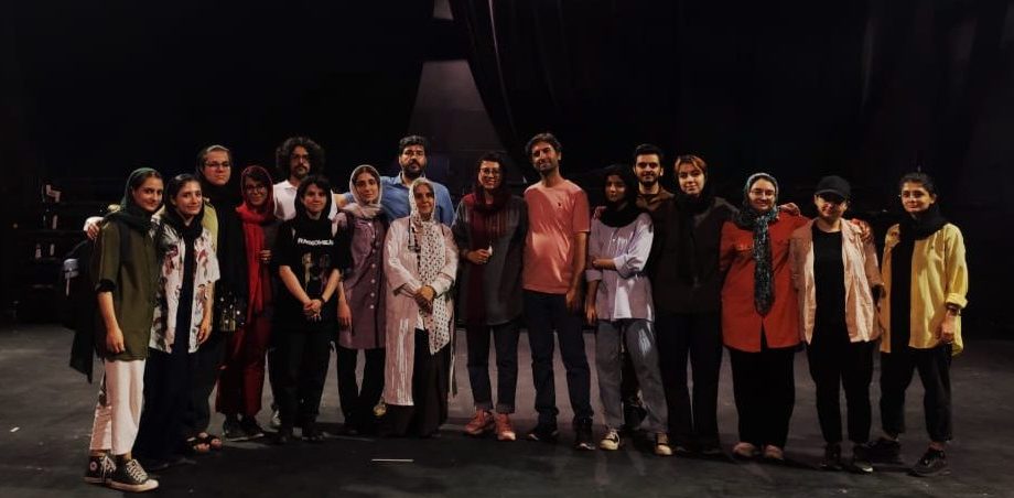 کارگاه مبانی تئاتر شورایی با هنرجویان دانشگاه تهران